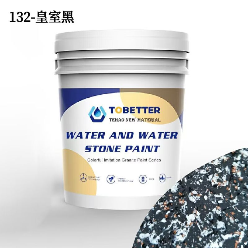 Imitação de Pedra de Granito Pintura de Água e Água Similar a Dulux Falsos Pedra de Pintura 132