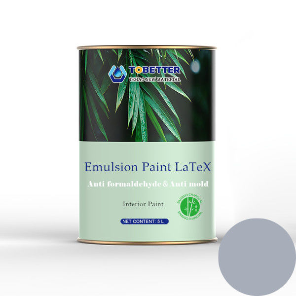Pintura de revestimento de parede azul índigo claro para paredes interiores